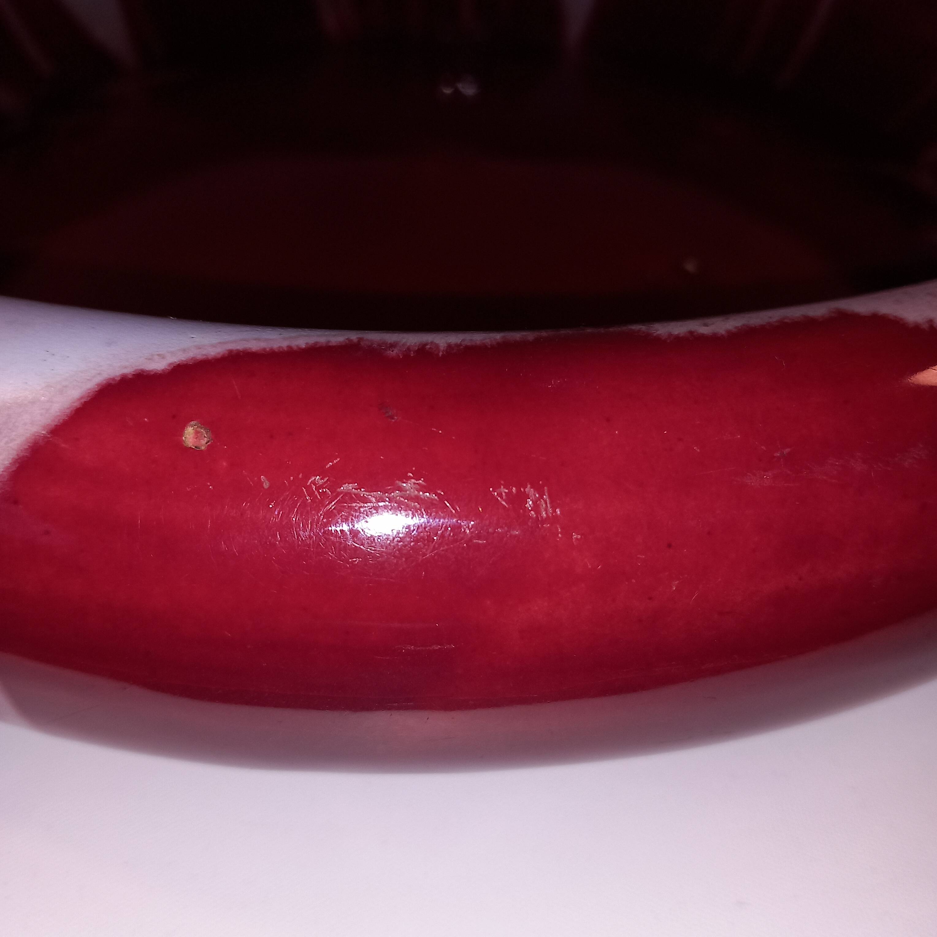 Large vintage ceramic cup style 60/70, from belgium