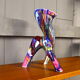 Tripod vase Zoomorphic ceramic A. Dressinval Vintage