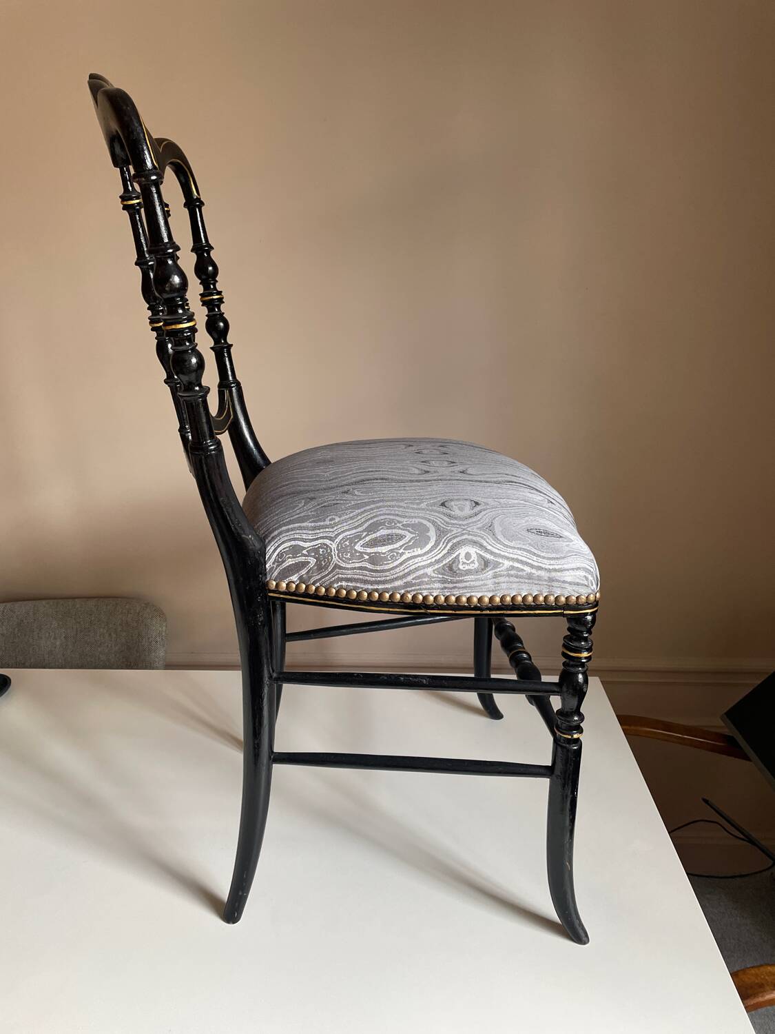 Second Empire theater chair