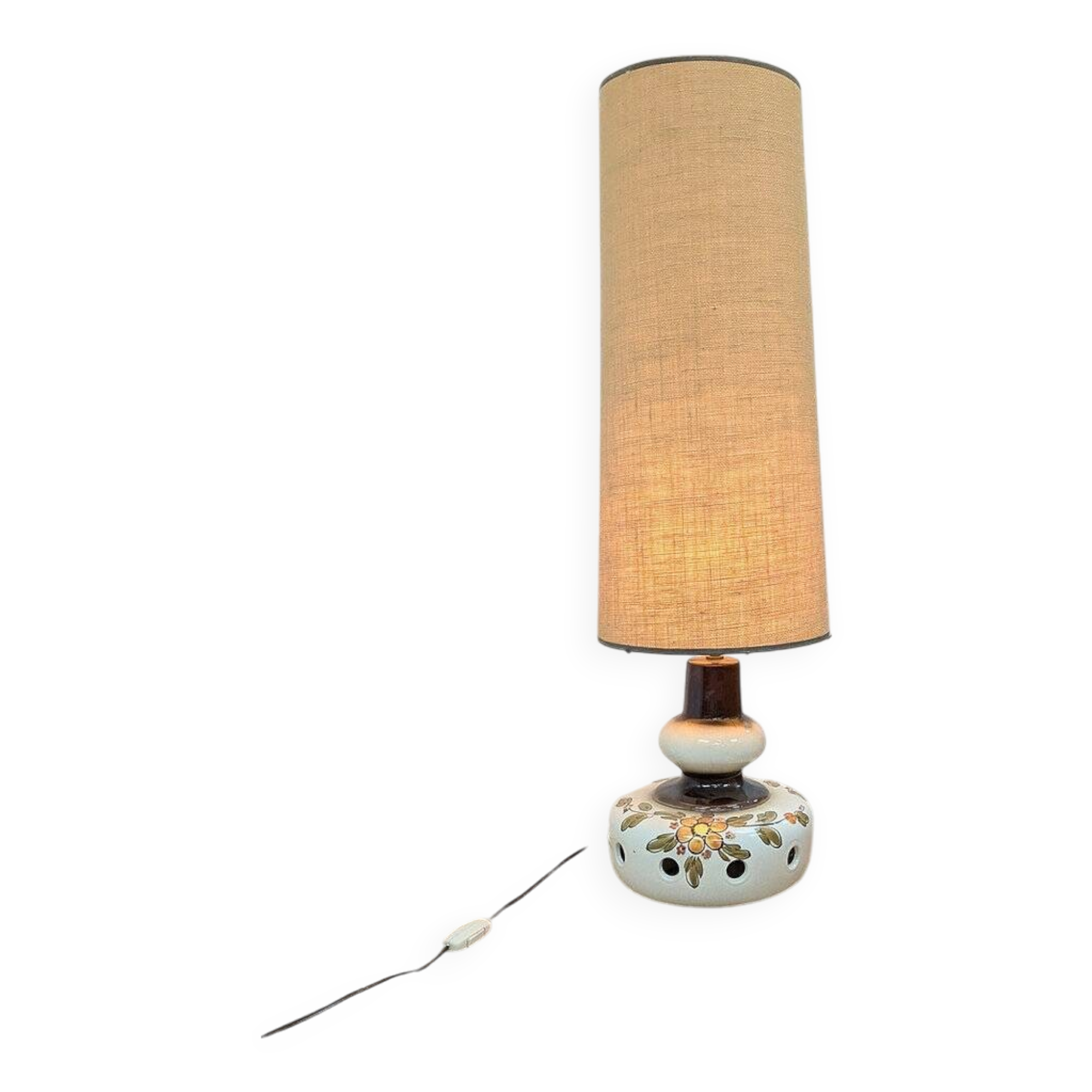 Vintage ceramic lamp from the 60s
