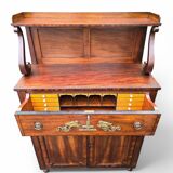 Antique Regency mahogany secretary