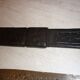 Tuareg knife with wooden case covered with leather 56 cm