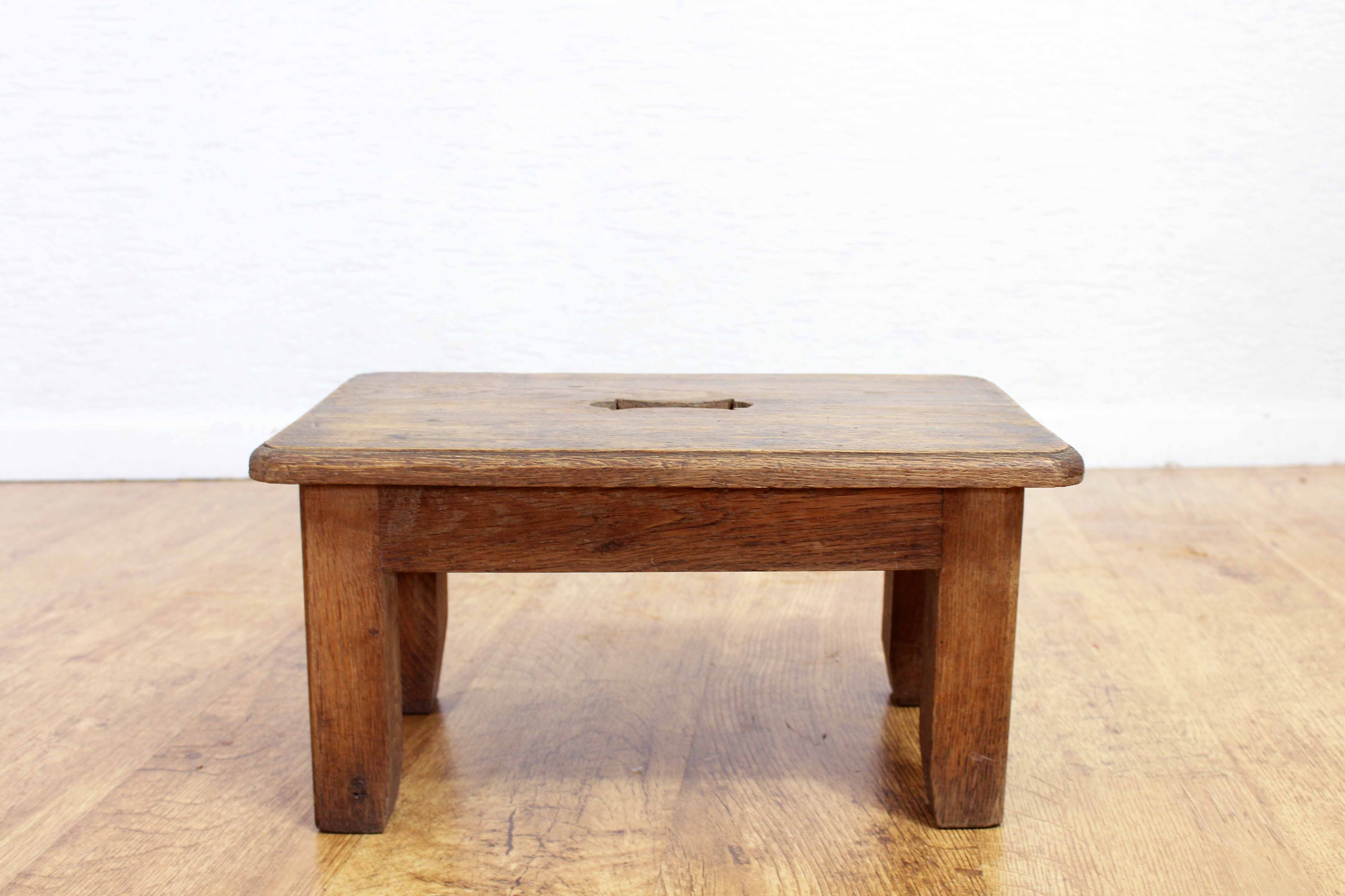 Oak stool
