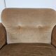 Fauteuil en tissu et acier tubulaire, années 1970
