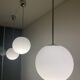 3 Giso ball pendant lights by Gispen
