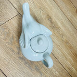 Grey lipton elephant teapot