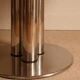 Circular dining table
