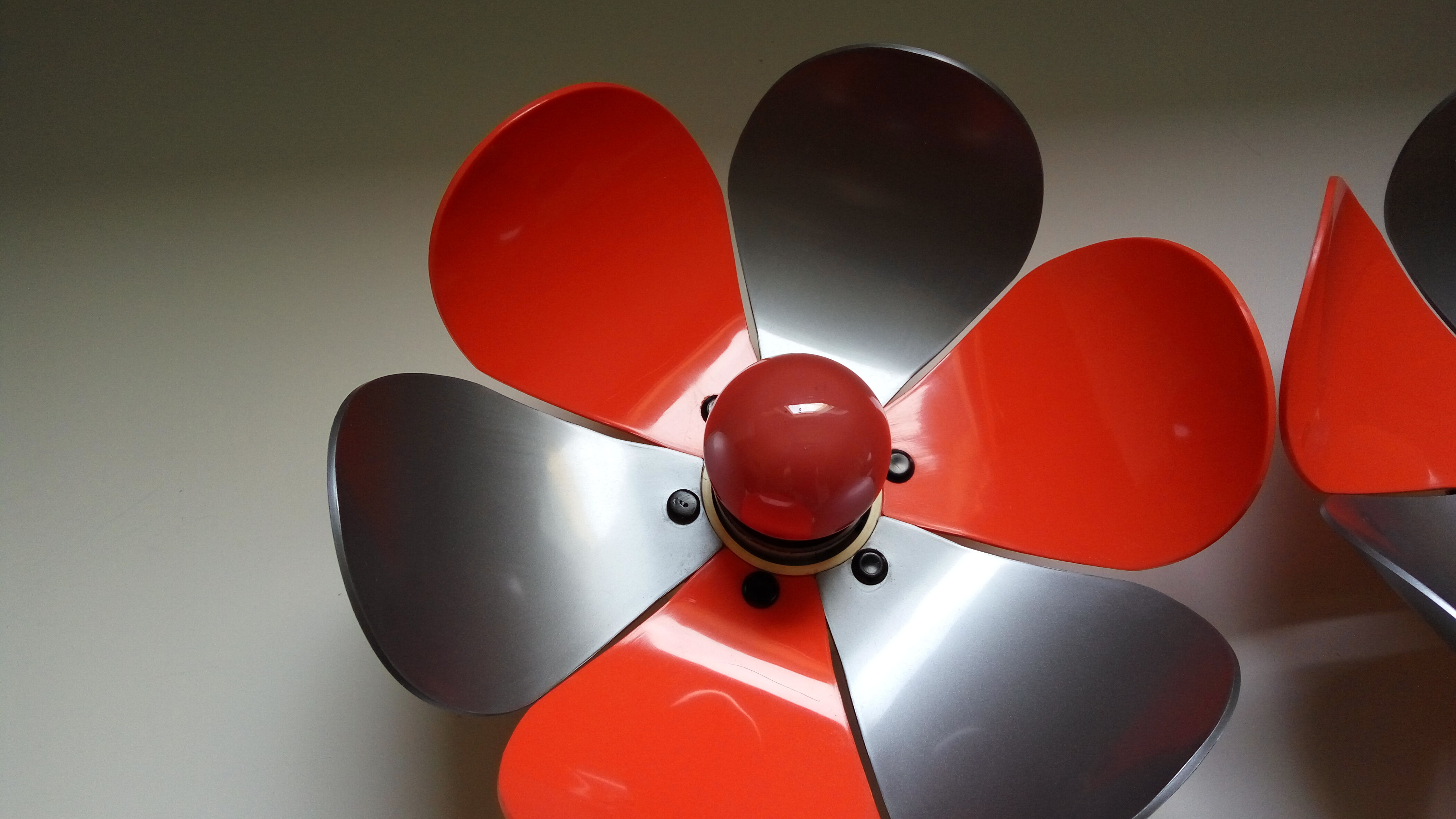 Sixties flower wall lamps