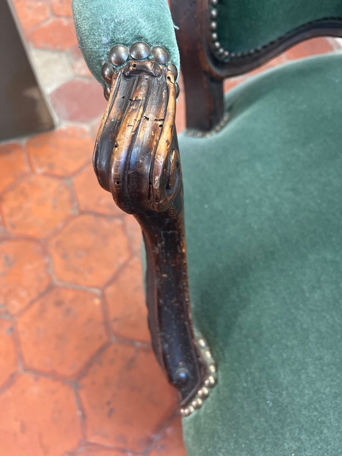 Cabriolet Louis XV style