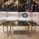 Bronze coffee table by Maison Bagues circa 1950