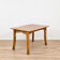 Superbe table à manger en bois massif des années 1950