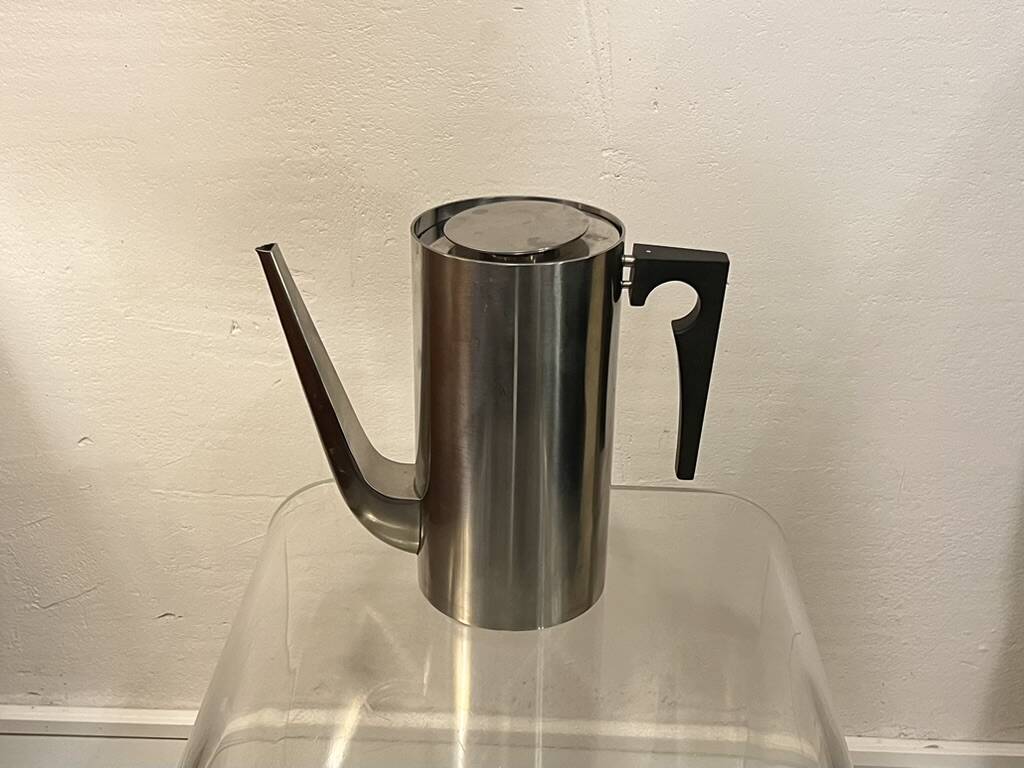 Arne Jacobsen Cylinda Jug Stelton 60s Vintage Stainless Steel