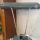 Vintage desk lamp – Art Deco style in chrome and green