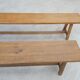 Pair of oak benches