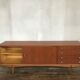 Scandinavian enfilade, 1950 design, vintage teak