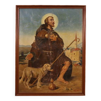 Great Religious Italian Painting Of The 20th Century, Saint Roch