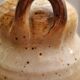 Owl stoneware tea light holder
