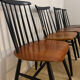 Suite de 5 chaises Tapiovaara modèle Fanett