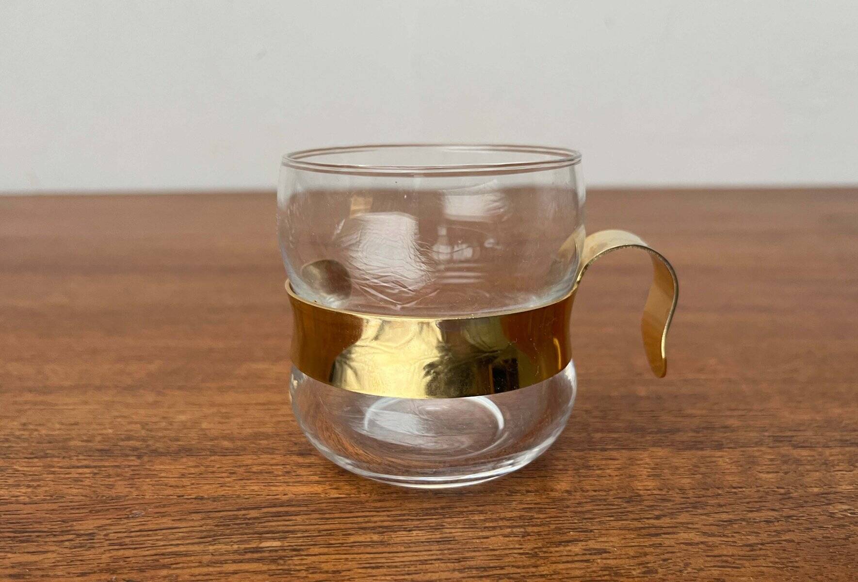 Vintage tea glasses Paula Series by Jorma Vennola for Iittala, 1970s, set of 2