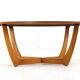 Oval coffee table 'Salford' mid century modern
