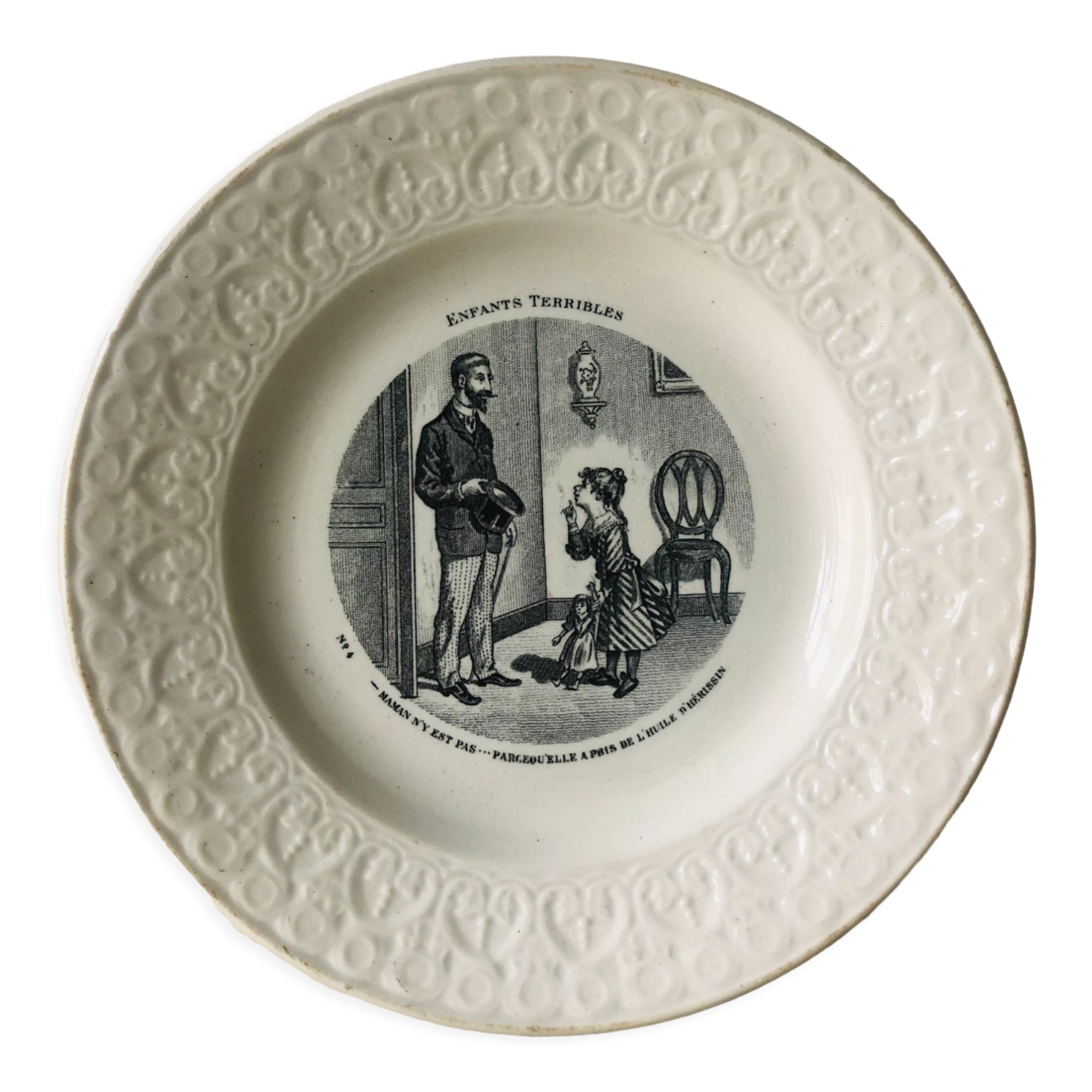 Creil & Montereau talking plate