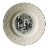 Creil & Montereau talking plate