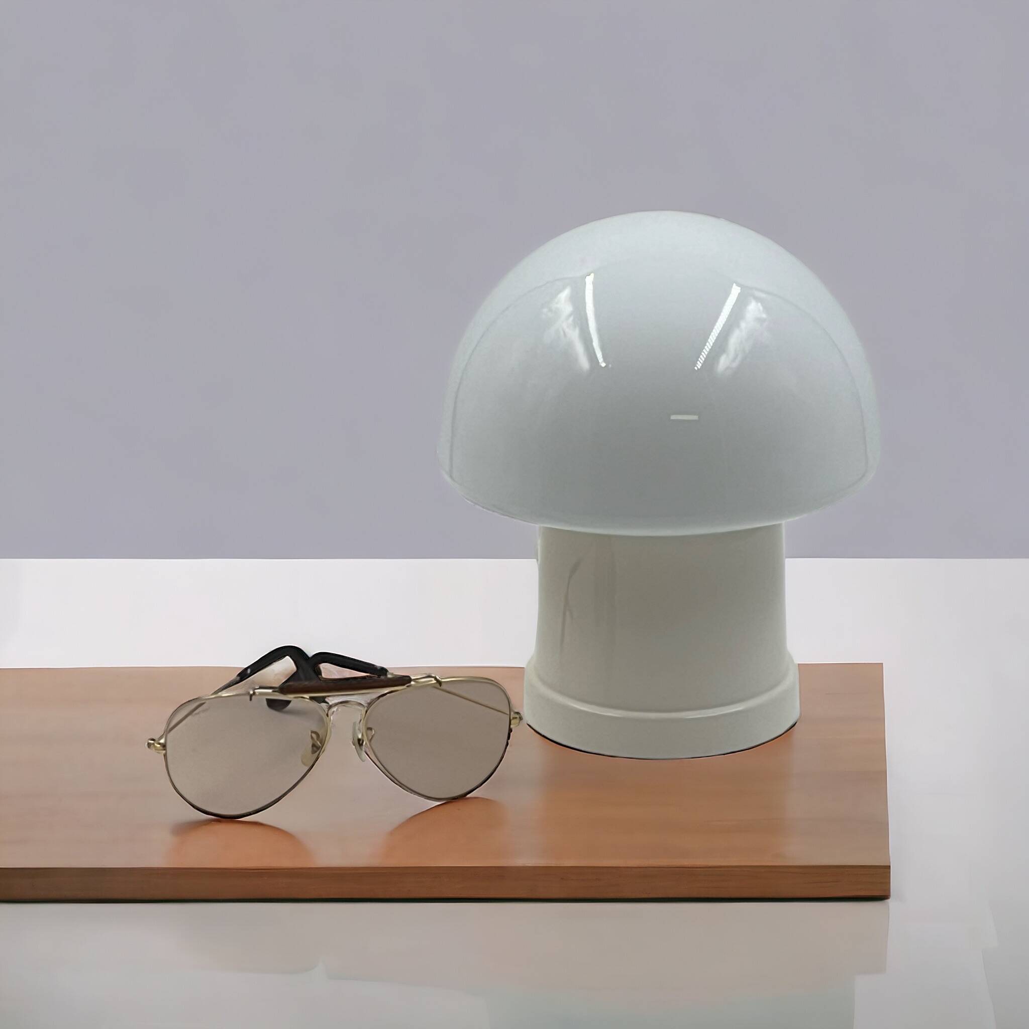 70s Space Age Mushroom Lamp - Iconic Design Charm by Massive Belgium