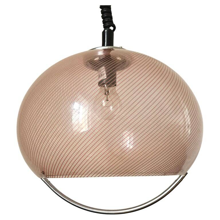 Midcentury Pendant Meblo, designed by Harvey Guzzini, Italy, 1970s