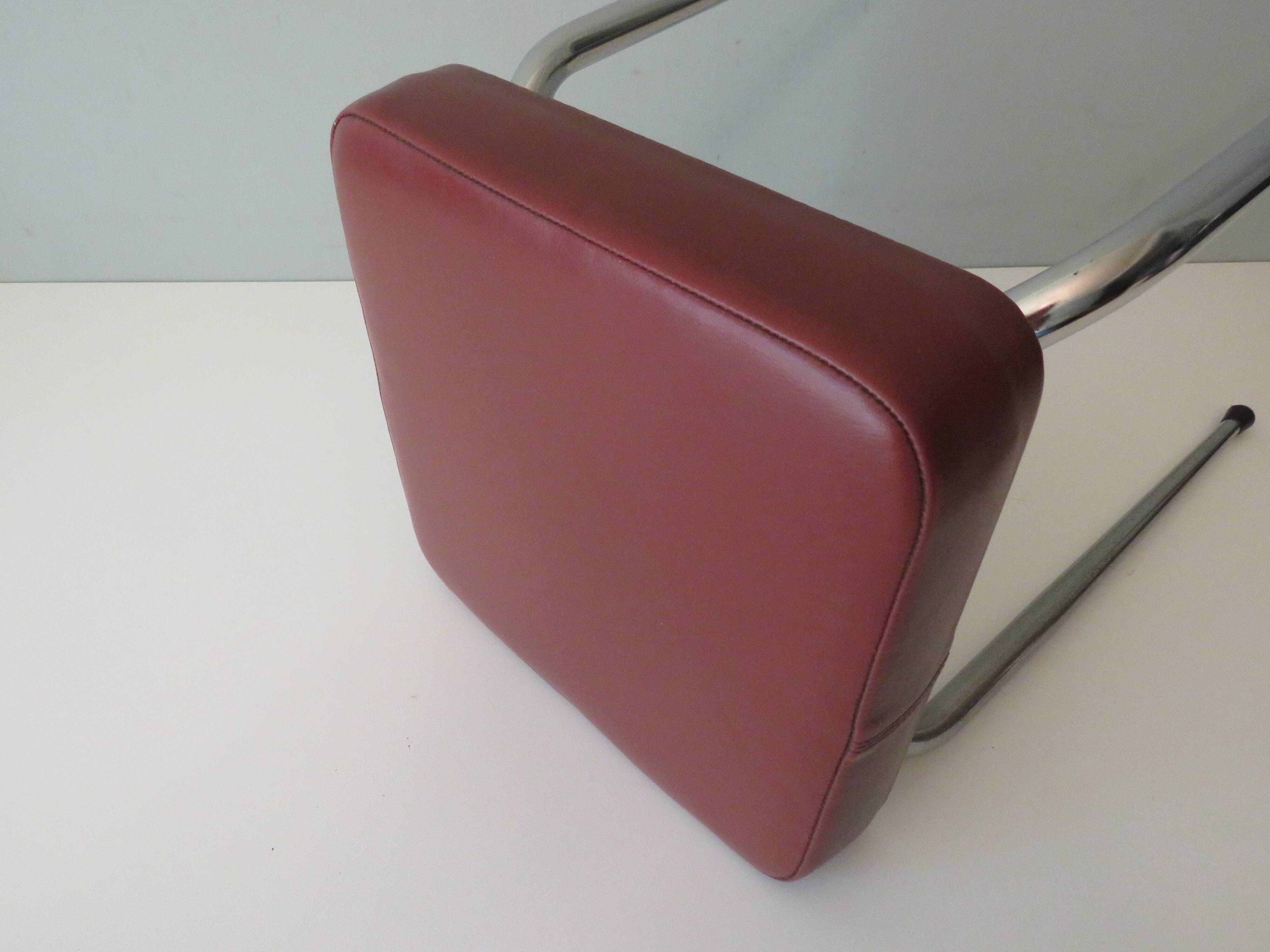 Vintage stool, Poelux Belgium 1960