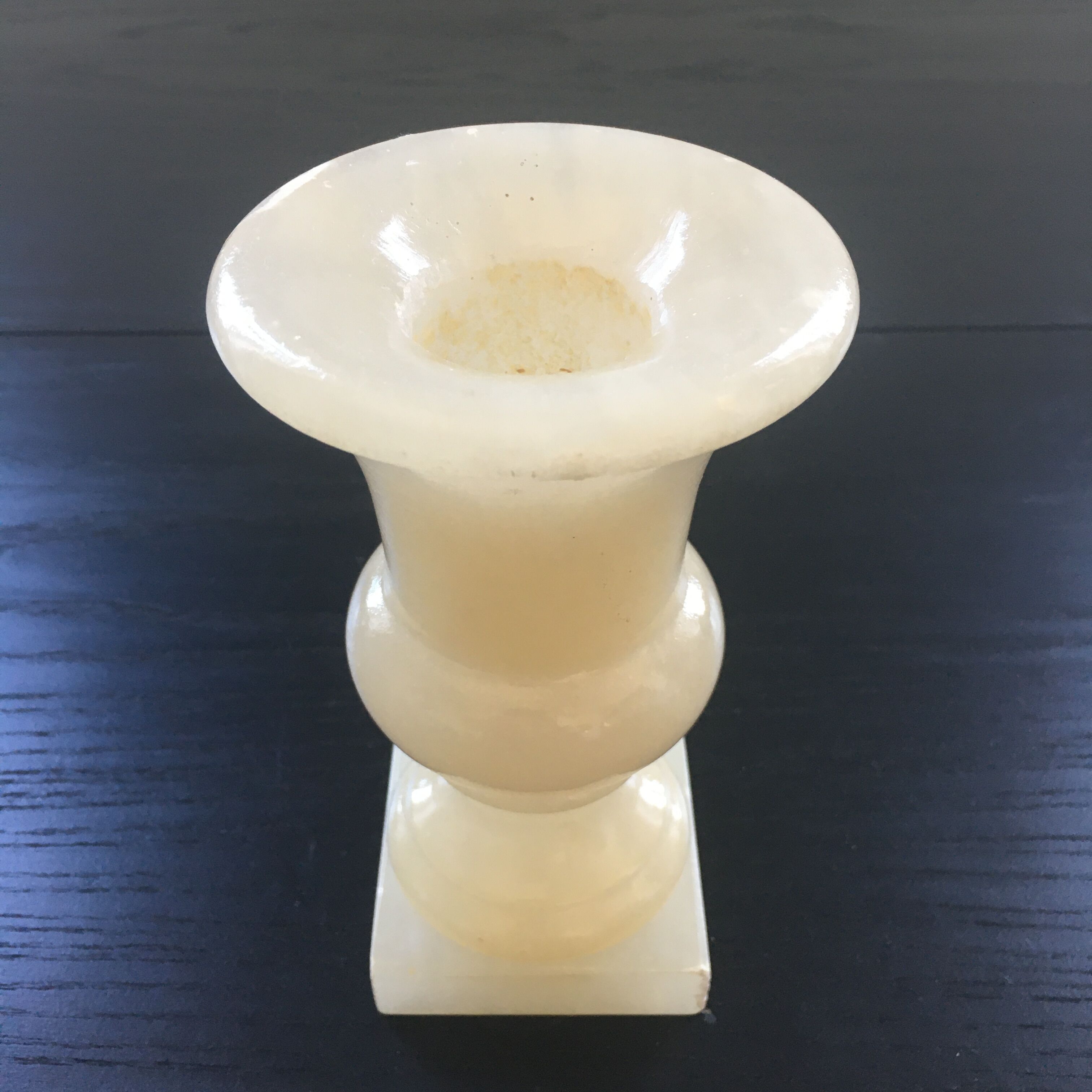 Medici style vase in alabaster