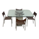 Table à manger Giovanni Offredi pour Saporiti, années 1970