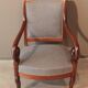 Paire de fauteuils d'époque restauration en acajou