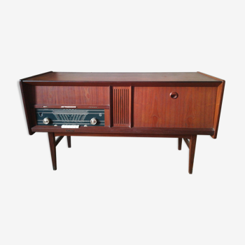 Sideboard Philips hifi stereo with Platinum teak