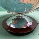 Vintage 1960s German Columbus Duo Glass Globe Lamp