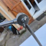 Industrial metal lamp, 2 arms