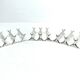 CHRISTOFLE - SET OF 11 SILVER-PLATED KNIFE RESTS