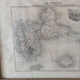 table old map Guadeloupe