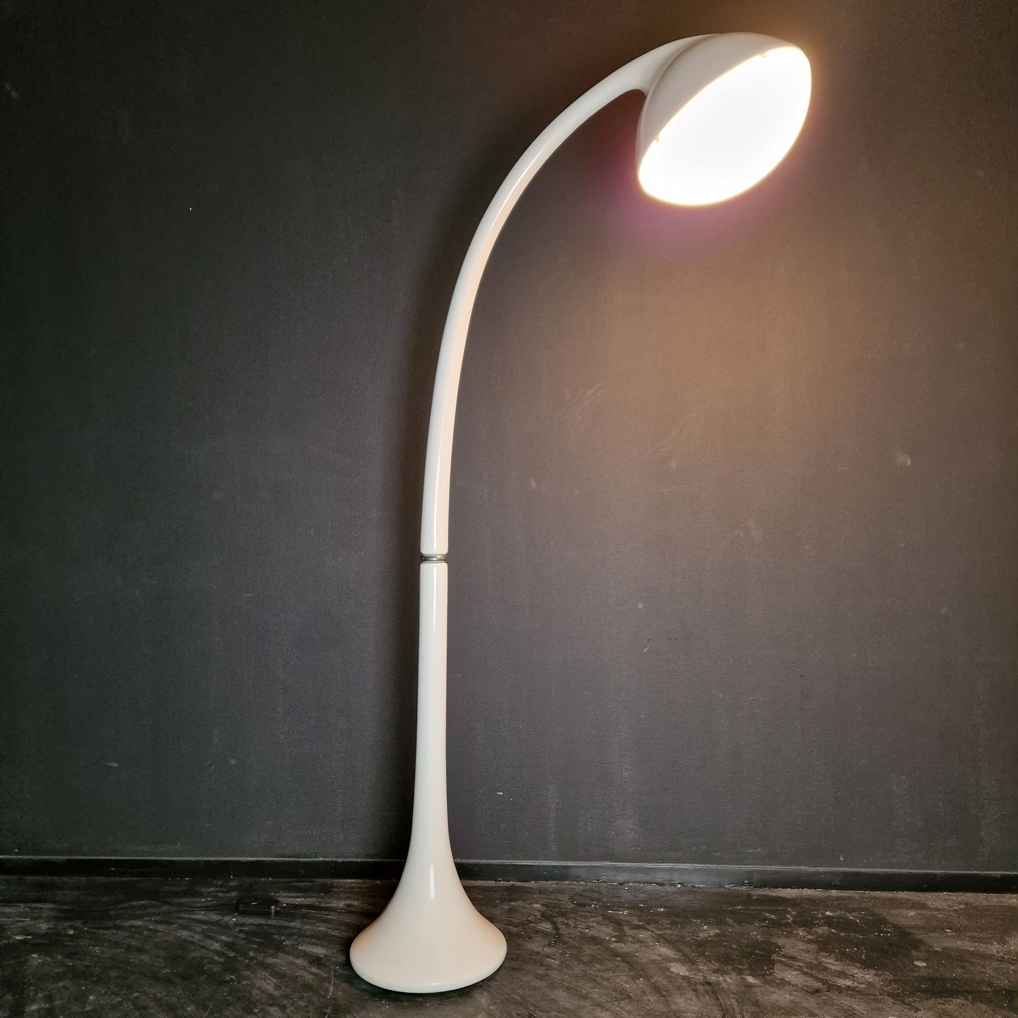 "Lampione" Floor Lamp by Fabio Lenci for Guzzini, Italy 1970's