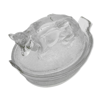 Former glass cow butter