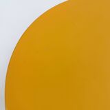 Yellow folding side table by Tord Bjorklund for Ikea, 1980