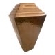 Collector hammered copper vase design