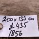 Vintage turkish camel hair rug 200x133 cm turkish carpet beige, medium