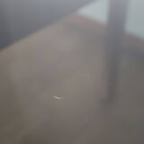 Scandinavian coffee table smoked glass