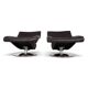 De Sede DS-255 Avantgarde Lounge Chair in Dark Brown Leather, 2000