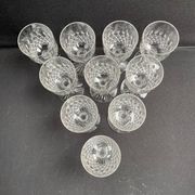 10 Verres à porto Baccarat taille 5475