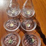 Vintage crystal coaster