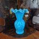 Opaline vase from the Portieux fair 1900-50