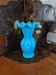 Opaline vase from the Portieux fair 1900-50