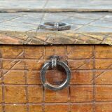 Antique shepherd's chest, 1880s