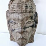 Old Malagasy Mask Rosewood Wood Woman Heads of Women Carved Crafts